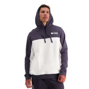 MENS OF NZ OVER HEAD CREED HOODIE - GREY