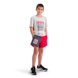 Kids of NZ Harlequin Short in Grey