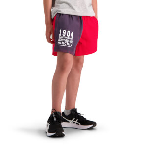 Kids of NZ Harlequin Short in Grey