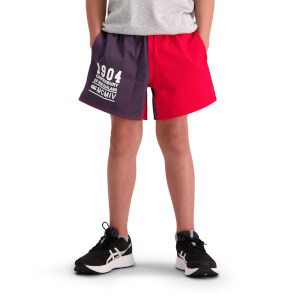 Kids of NZ Harlequin Short in Grey-8YR