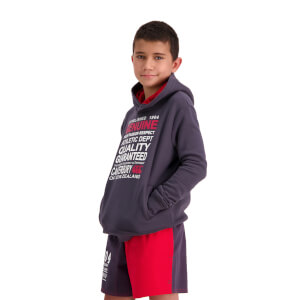 Kids of NZ Creed Over Head Hoodie in Grey