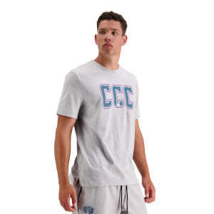 Mens Pitch 15" Short Sleeve T-Shirt in Grey