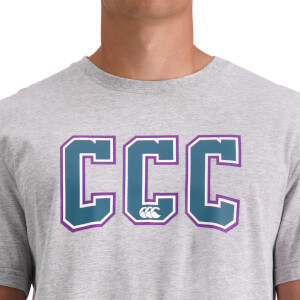 Mens Pitch 15" Short Sleeve T-Shirt in Grey