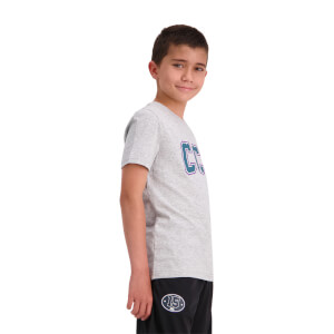 Kids Pitch 15" Short Sleeve T-Shirt in Grey