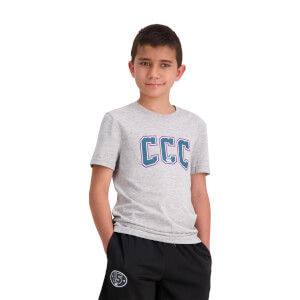Kids Pitch 15" Short Sleeve T-Shirt in Grey