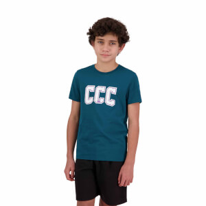 Kids Pitch 15" Short Sleeve T-Shirt in Green-8YR