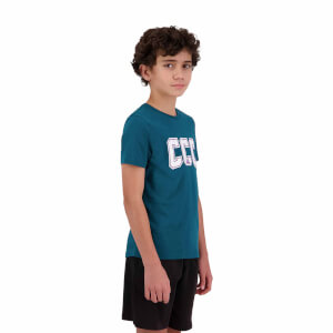 Kids Pitch 15" Short Sleeve T-Shirt in Green