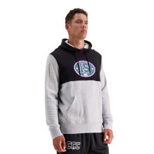 Mens Pitch 15" Over Head Hoodie in Grey