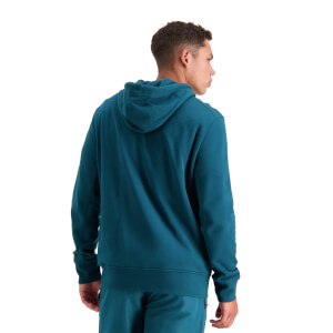 Mens The Clash Full Zip Hoodie in Green