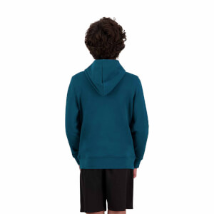 Kids Pitch 15" Over Head Hoodie in Green