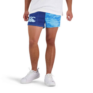 Mens Militia Harlequin Short in Blue-28