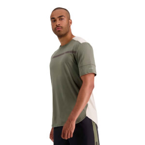 Mens Vapodri Formation Short Sleeve T-Shirt in Grey-XS