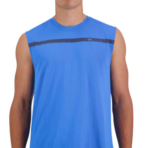 Mens Vapodri Formation Singlet in Blue