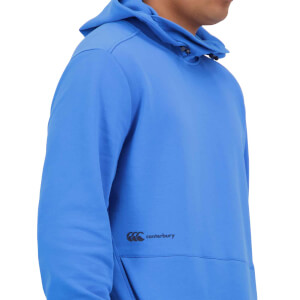 MENS VAPODRI FORMATION OVER HEAD HOODIE - BLUE