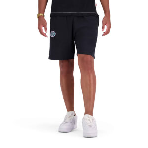 Mens Pitch 15 8" Knit Short in Black-XS