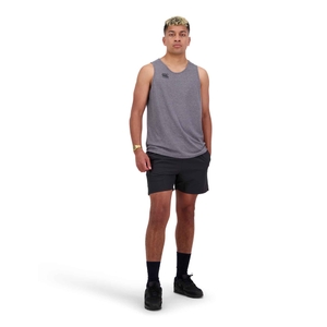 MENS VAPODRI SHORT SLEEVE TEMPO SINGLET - GREY