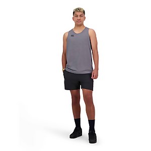 CANTERBURY Men's VAPODRI SHORT SLEEVE TEMPO SINGLET - GREY