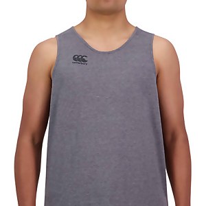 CANTERBURY Men's VAPODRI SHORT SLEEVE TEMPO SINGLET - GREY