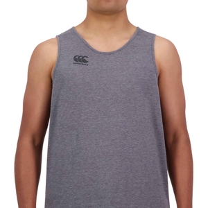 MENS VAPODRI SHORT SLEEVE TEMPO SINGLET - GREY