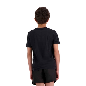 KIDS VAPODRI SHORT SLEEVE TEMPO T-SHIRT - BLACK