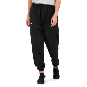 Womens Woven Baggy Pant in Black-8