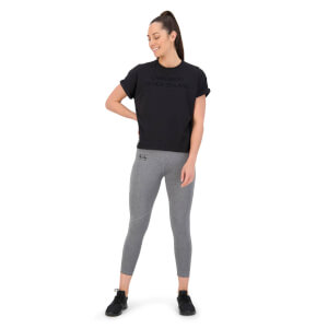 Womens of NZ Crop T-Shirt in Black