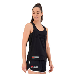 Womens of NZ Singlet in Black