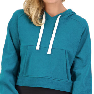 Womens Revolt Over Head Hoodie in Green