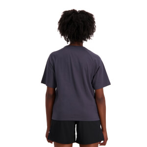 Womens of NZ Short Sleeve Emboshort Sleeve T-Shirt in Grey