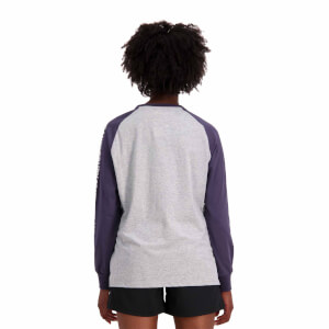 Womens of NZ Long Sleeve Raglan T-Shirt in Grey