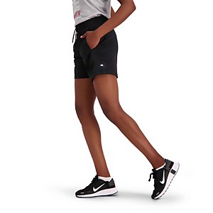 Womens of NZ Mesh 6" Short in Black