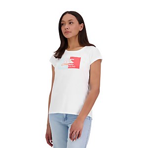 WOMENS THE CLASH DROP SHOULDER T-SHIRT - GREY - 6