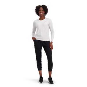 Womens Militia Flow Long Sleeve Top in Grey