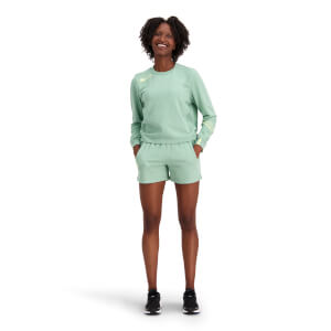 WOMENS VAPODRI FORMATION CREW SWEATSHIRT - GREEN