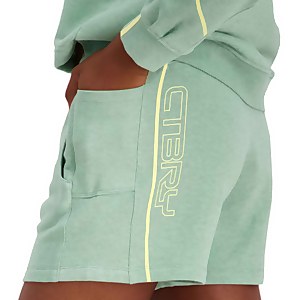Womens Vapodri Formation Knit Short in Green