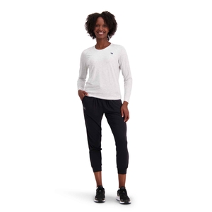 WOMENS 7/8 FLOW PANT - BLACK