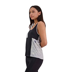Women's Militia Singlet in Jet Black