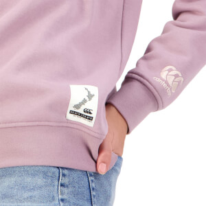 Womens Crew Neck Sweatshirt in Purple