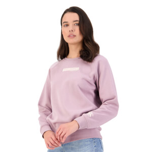Womens Crew Neck Sweatshirt in Purple