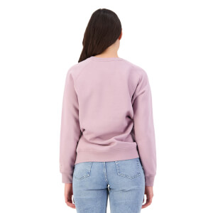 Womens Crew Neck Sweatshirt in Purple