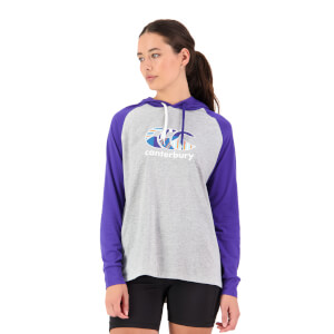 Womens Uglies Long Sleeve Hood T-Shirt in Blue
