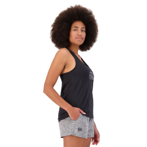 Women's Militia Singlet in Jet Black