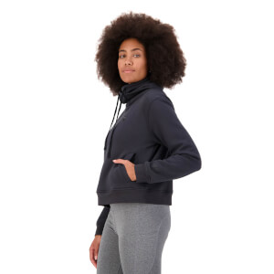 WOMENS SLOUCH SWEATSHIRT - BLACK