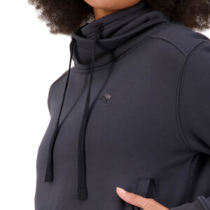 WOMENS SLOUCH SWEATSHIRT - BLACK