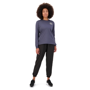 WOMENS OF NZ LONG SLEEVE T-SHIRT - GREY