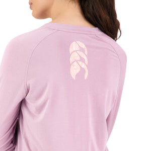 Womens Militia Long Sleeve T-Shirt in Purple