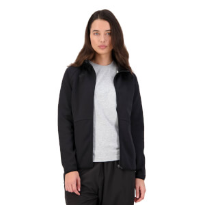 Women's Vapodri Full Zip Tempo Hooded Sweatshirt in Jet Black