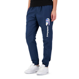 Womens Uglies Tapered Cuff Stadium Pant in Blue