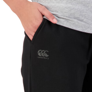 CANTERBURY Women's 30" TEMPO TAPER LEG KNIT TRACK PANT - BLACK