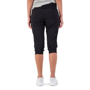 CANTERBURY Women's 19" CUFFED CAPRI - BLACK